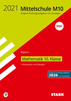 Cover STARK Original-Prüfungen und Training Mittelschule M10 2021 - Mathematik - Bayern