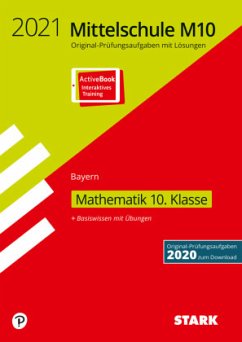 Cover STARK Original-Prüfungen und Training Mittelschule M10 2021 - Mathematik - Bayern