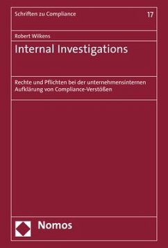 Internal Investigations - Wilkens, Robert