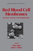 Red Blood Cell Membranes (eBook, ePUB)