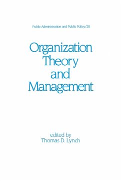 Cover Organization Theory and Management (eBook, PDF)