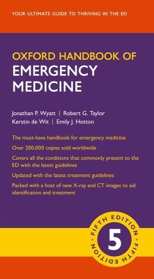 Oxford Handbook of Emergency Medicine (eBook, PDF) - Wyatt, Jonathan P.; Taylor, Robert G.; de Wit, Kerstin; Hotton, Emily J.