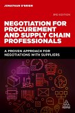 Negotiation for Procurement and Supply Chain Professionals (eBook, ePUB)