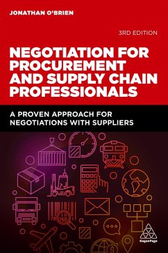 Negotiation for Procurement and Supply Chain Professionals (eBook, ePUB) - O'Brien, Jonathan