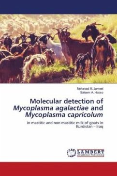 Molecular detection of Mycoplasma agalactiae and Mycoplasma capricolum