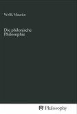 Die philonische Philosophie