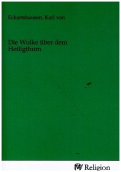 Cover Die Wolke über dem Heiligthum