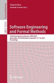 Software Engineering and Formal Methods