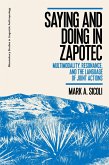 Saying and Doing in Zapotec (eBook, ePUB)