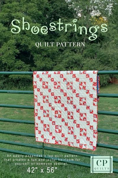 Shoestrings: A Playful Quilt Pattern (Chickpea Quilts, #1) (eBook, ePUB)