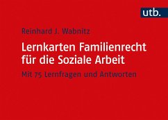 Lernkarten Familienrecht für die Soziale Arbeit - Wabnitz, Reinhard J