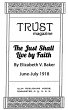 The Just Shall Live by Faith (eBook,... - Bild 1