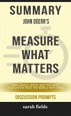 Summary: John Doerr's Measure What Matters (eBook, ePUB)