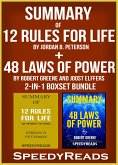 Summary of 12 Rules for Life: An Antidote to Chaos by Jordan B. Peterson + Summary of 48 Laws of Power by Robert Greene and Joost Elffers 2-in-1 Boxset Bundle (eBook, ePUB)