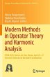Modern Methods in Operator Theory and... - Bild 1
