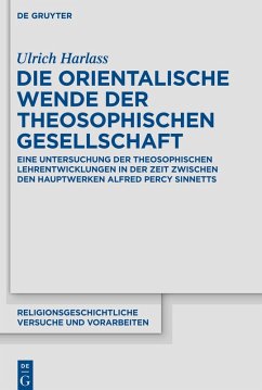 Cover Die orientalische Wende der Theosophischen Gesellschaft