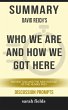 Summary: David Reich's Who We Are and... - Bild 1