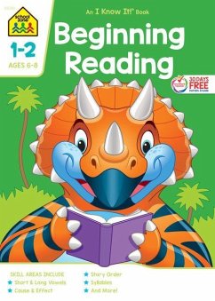 Cover School Zone Beginning Reading Grades 1-2 Workbook