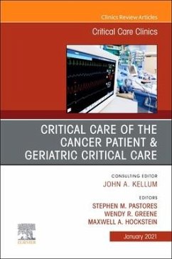 Critical Care of the Cancer Patient, an Issue of Critical Care Clinics