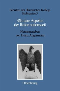 Cover Säkulare Aspekte der Reformationszeit (eBook, PDF)