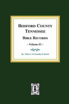 Bedford County, Tennessee Bible Records - Marsh, Helen C; Marsh, Timothy R