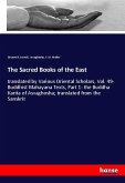 The Sacred Books of the East