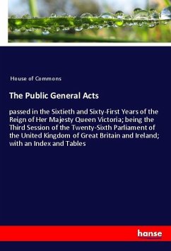 The Public General Acts - House of Commons
