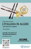 Score of &quote;L'Italiana in Algeri&quote; for Woodwind Quintet (fixed-layout eBook, ePUB)