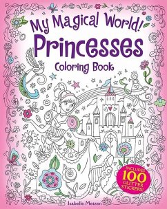 Cover My Magical World! Princesses Coloring Book