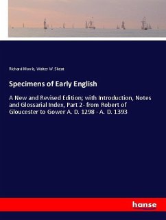 Specimens of Early English - Morris, Richard;Skeat, Walter W.