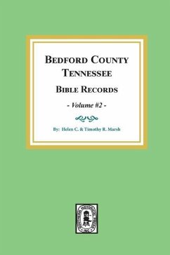 Bedford County, Tennessee Bible Records - Marsh, Helen C; Marsh, Timothy R