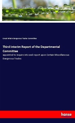 Third Interim Report of the Departmental Committee - Dangerous Trades Committee, Great Britain