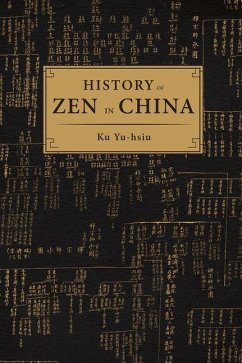 History of Zen in China - Ku, Yu-Hsiu