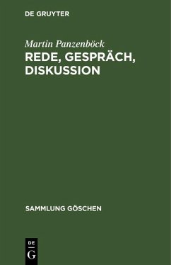 Cover Rede, Gespräch, Diskussion (eBook, PDF)