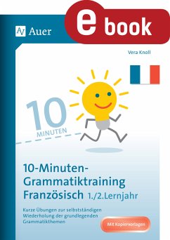 10-Minuten-Grammatiktraining Französisch Lj. 1-2 (eBook, PDF) - Knoll, Vera