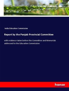 Report by the Panjab Provincial Committee - India Education Commission