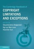 The Cambridge Handbook of Copyright Limitations and Exceptions