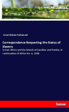 Cover Correspondence Respecting the Status of Slavery
