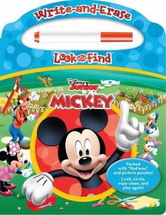 Disney Junior Mickey: Write-And-Erase Look and Find - Pi Kids