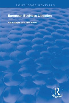 European Business Litigation - Mayss, Abla; Reed, Alan