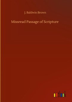 Missread Passage of Scripture