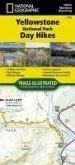 Yellowstone National Park Day Hikes Map Yellowstone National Park Day Hikes Map