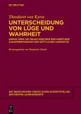 Unterscheidung von Lüge und Wahrheit (eBook, PDF) Unterscheidung von Lüge und Wahrheit (eBook, PDF)