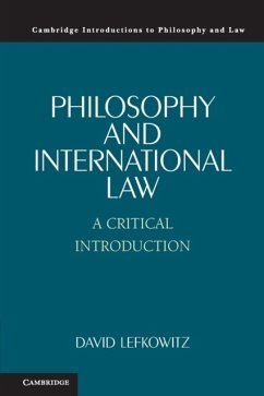 Philosophy and International Law - Lefkowitz, David (University of Richmond)