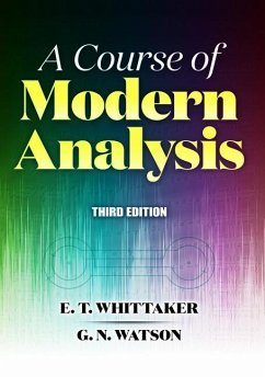 Course of Modern Analysis - Whittaker, E.T.