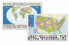 Cover National Geographic World and United States for Kids Maps (Poster Size: 36 X 24 In) [Map Pack Bundle]