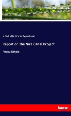 Report on the Nira Canal Project - Public Works Department, India