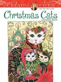 Creative Haven Christmas Cats Coloring Book