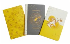 Harry Potter: Hufflepuff Constellation Sewn Pocket Notebook Collection - Insight Editions
