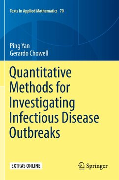 Quantitative Methods for Investigating Infectious Disease Outbreaks - Yan, Ping;Chowell, Gerardo